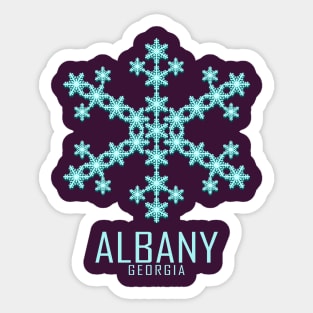 Albany Georgia Sticker